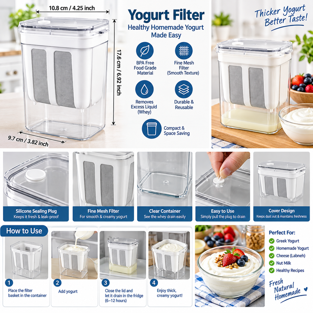 Greek Yogurt Maker & Filter