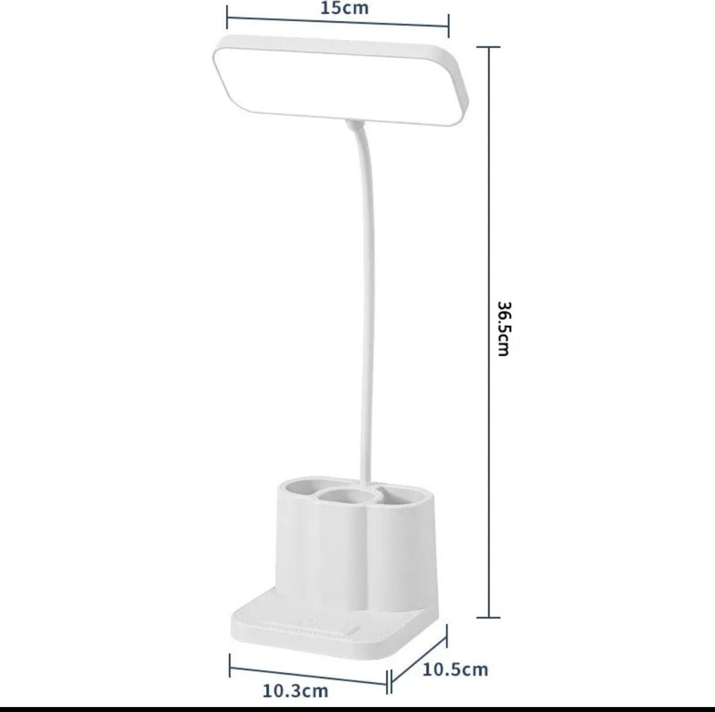 Rechargeable Portable Three Modes Study Lamp with Pen Holder