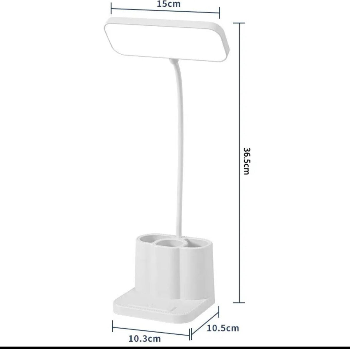 Rechargeable Portable Three Modes Study Lamp with Pen Holder