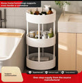 3 Layer Round Trolley – Multipurpose Storage Organizer