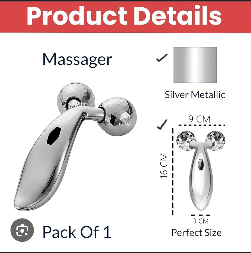 Temperia 3D Manual Face & Body Massager for Women