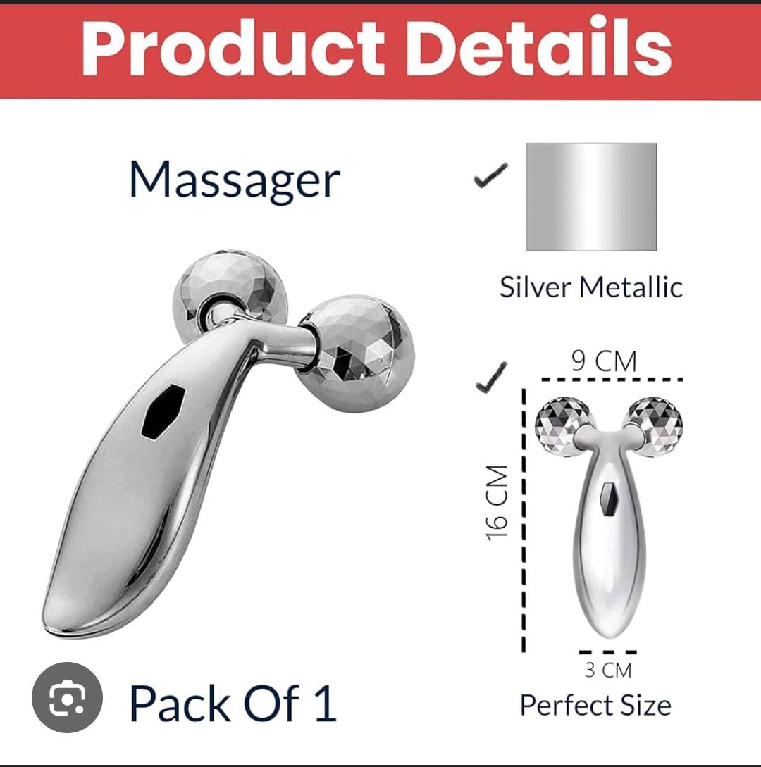 Temperia 3D Manual Face & Body Massager for Women