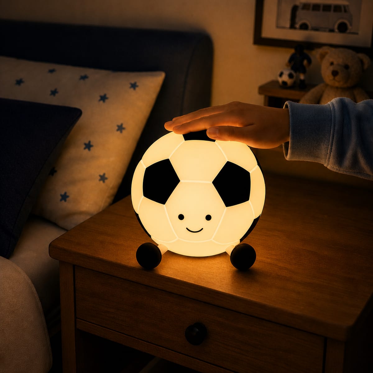 Football Silicone Night Lamp